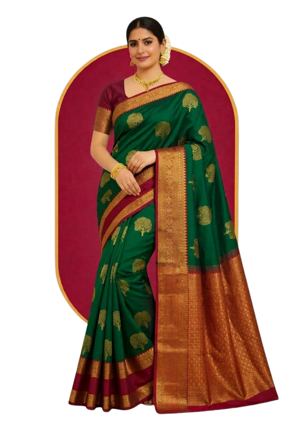 Pure Kanchipuram Handloom Silk Sarees