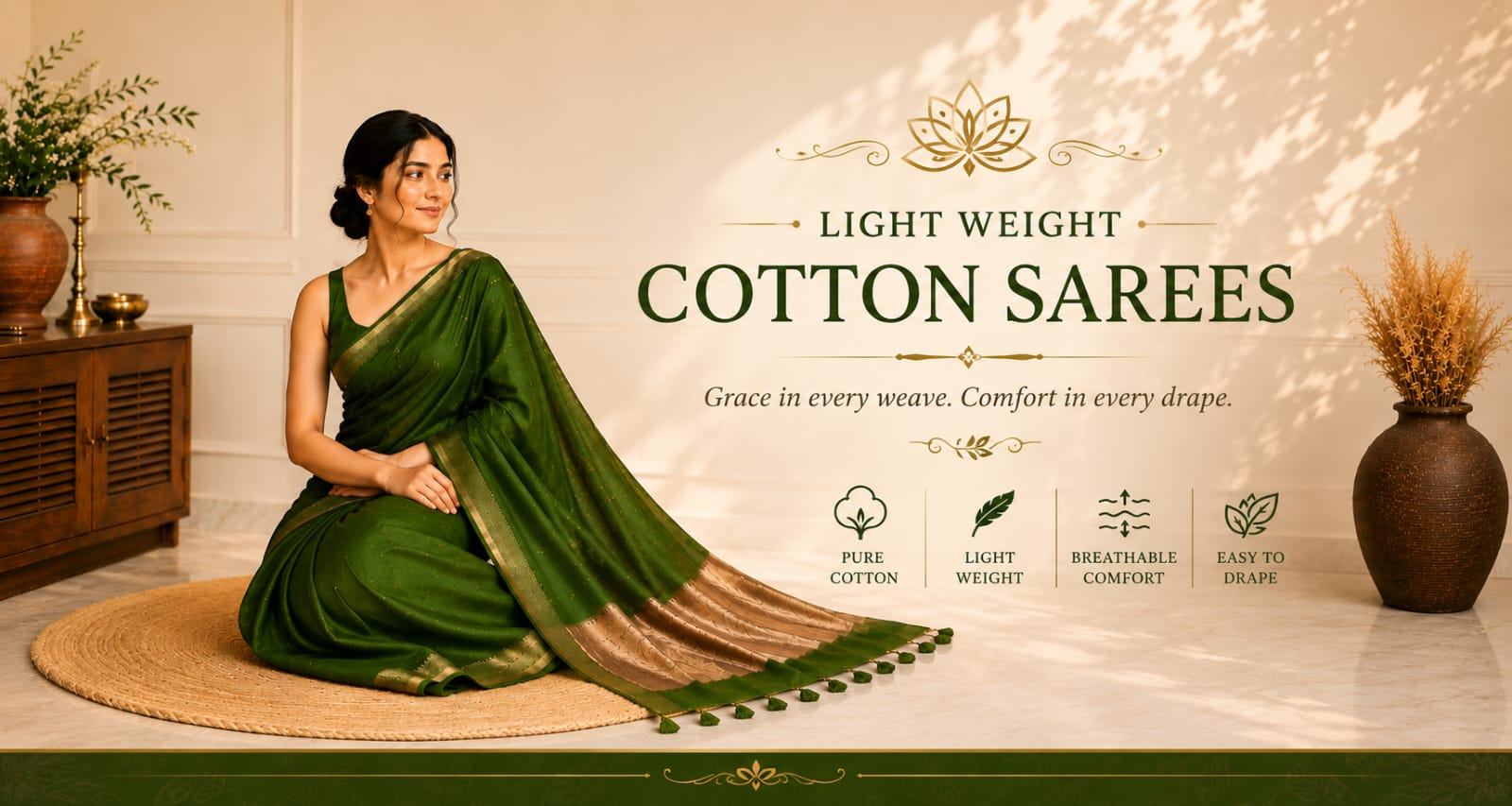 Daily Wear Cotton Sarees