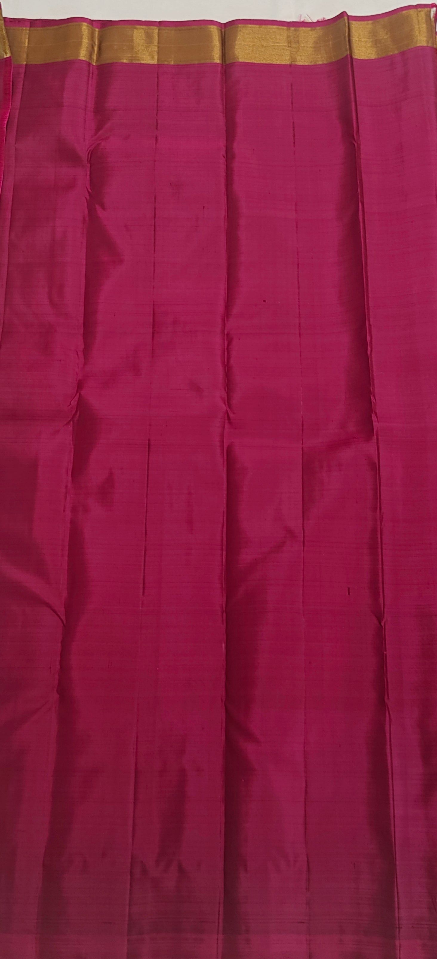 Wine and Pink Pure Kanchipuram Handloom Silk Saree