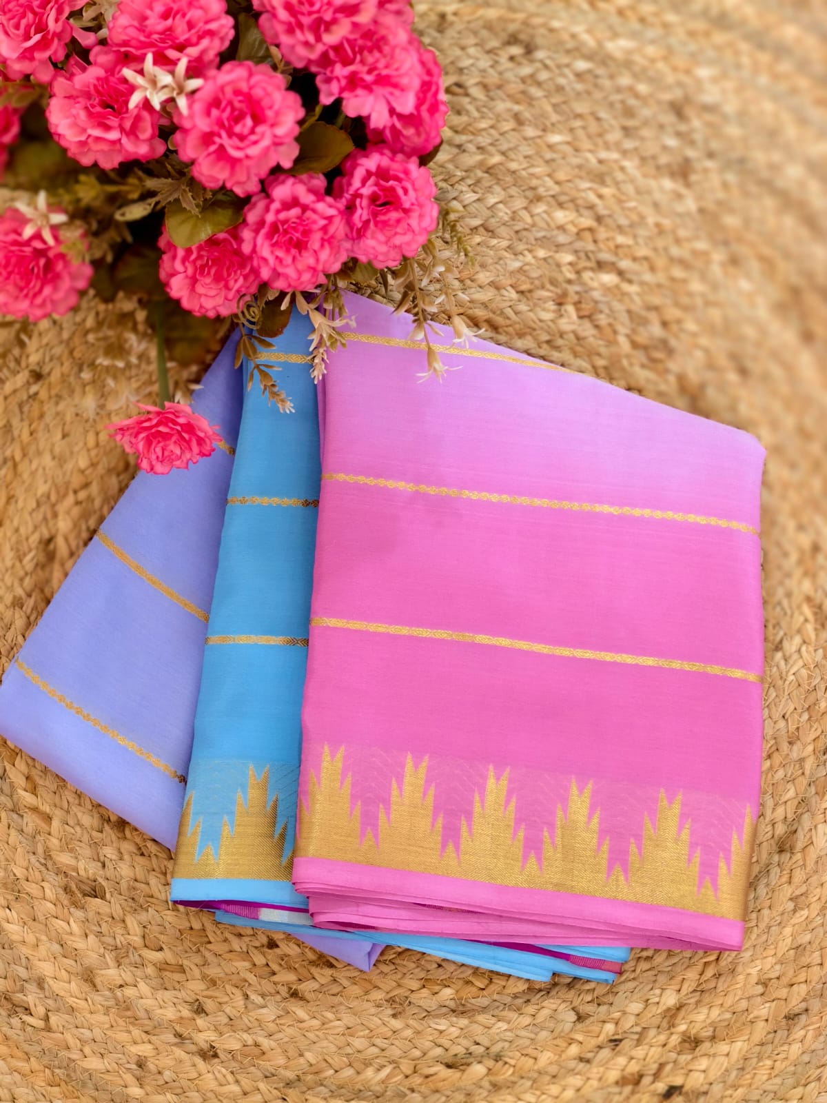 Pure Mysore Crepe Silk – Multicolor