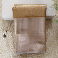 Semi Kanchipuram Tissue Silk Saree- Mustard Gold