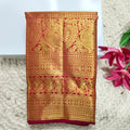 Pure Kanchipuram Silk Saree – Red