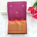 Pure Kanchipuram Silk Saree – Magenta Pink