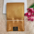 Semi Kanchipuram Brocade Silk Saree- Golden Yellow