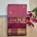 Pure Kanchipuram Silk Saree – Onion Pink and Deep Wine