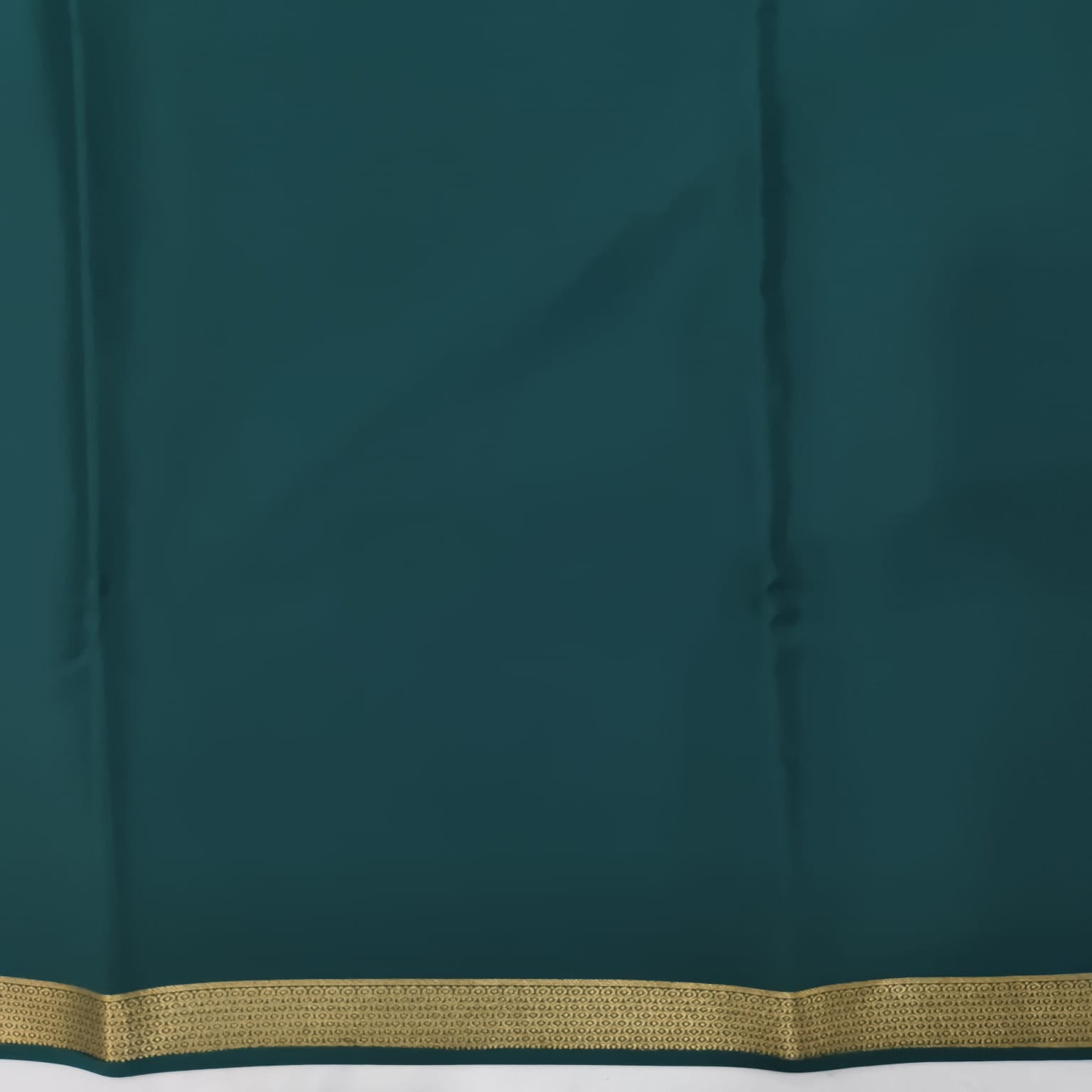 Pure Mysore Crepe Silk Saree – Rama Green