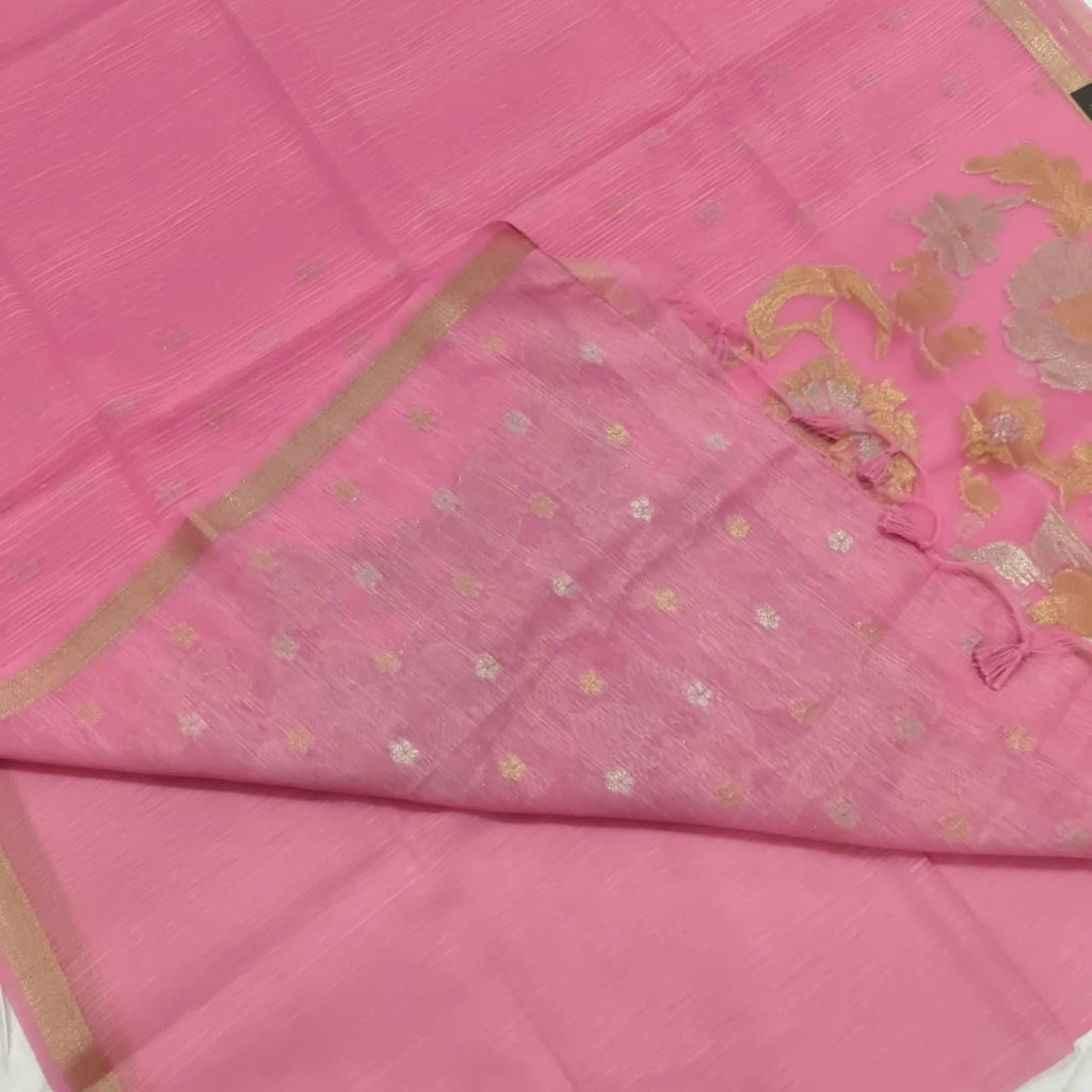 Pink Fancy Saree