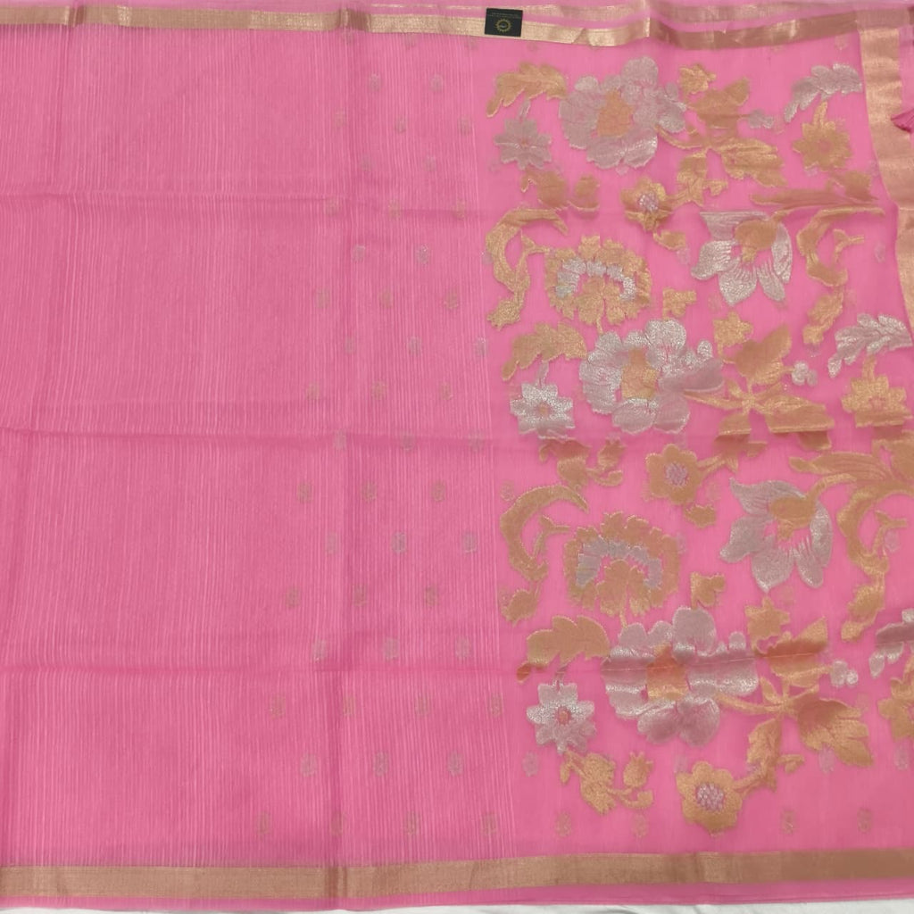 Pink Fancy Saree