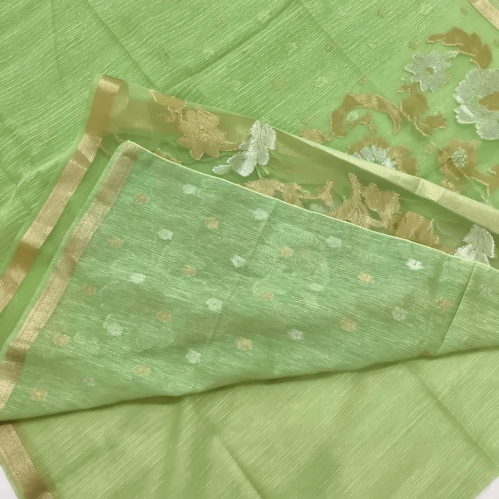 Green Fancy Saree