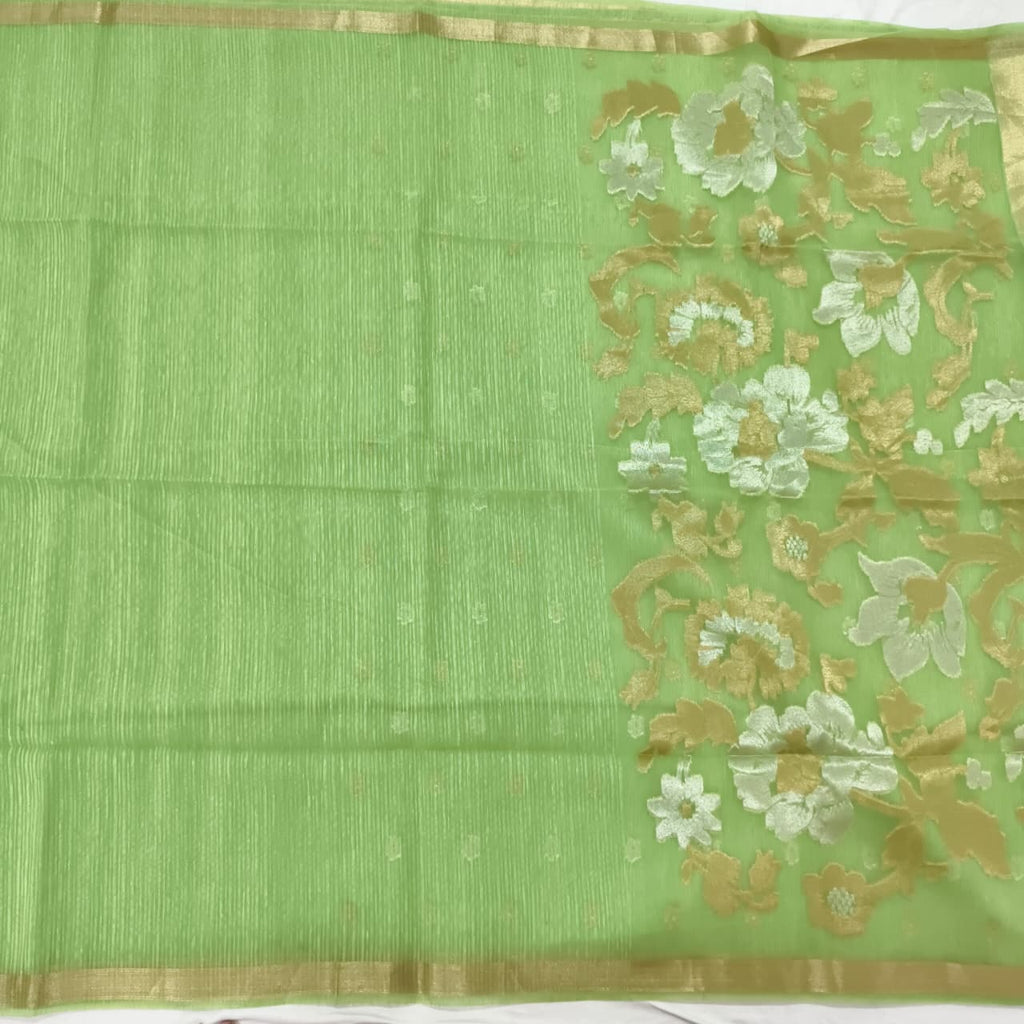 Green Fancy Saree