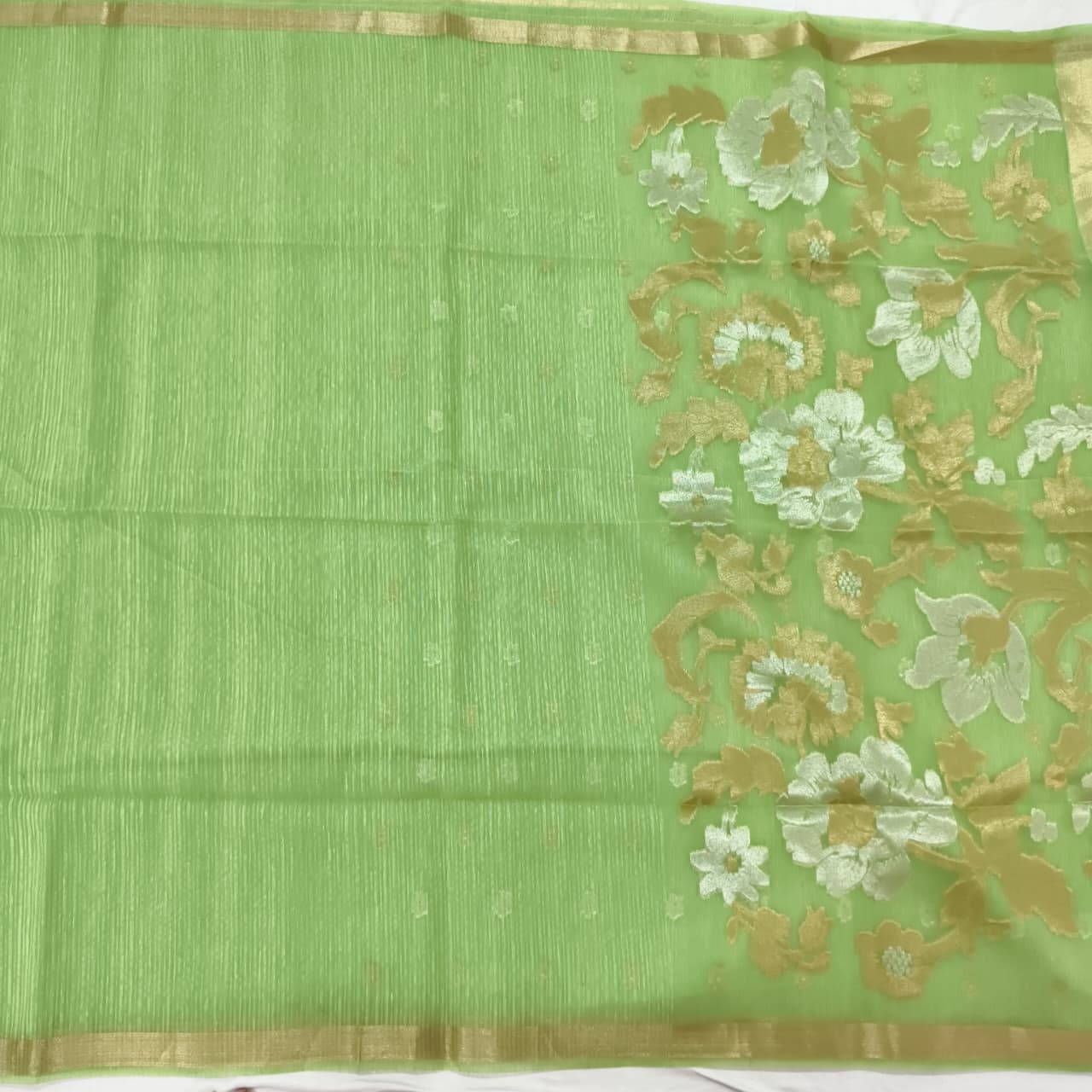 Green Fancy Saree