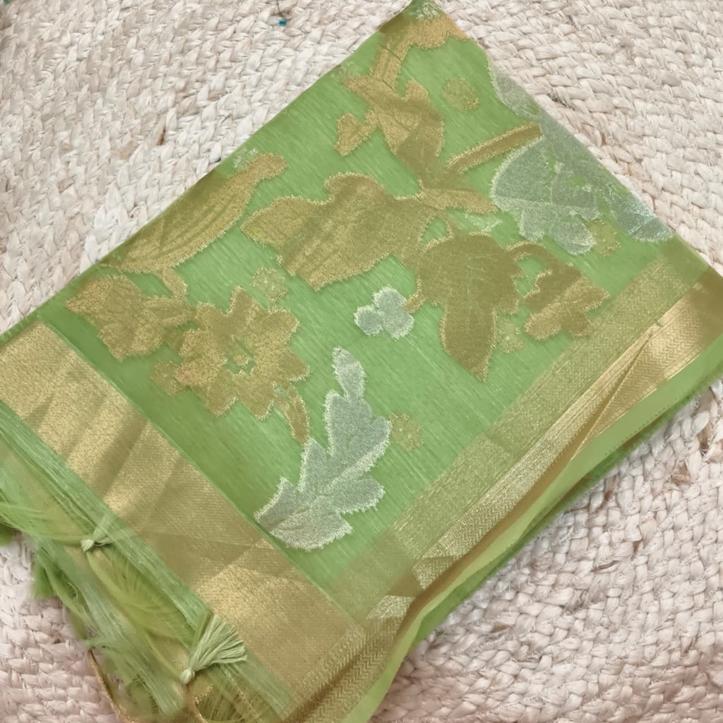 Green Fancy Saree