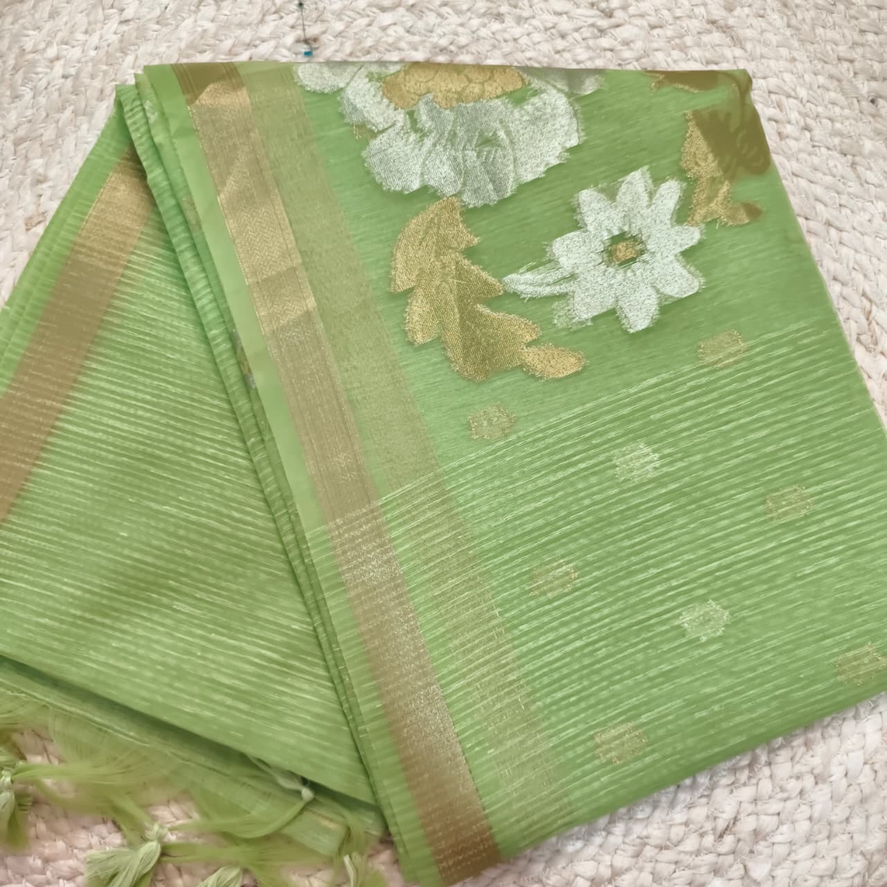 Green Fancy Saree