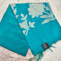 Blue Semi Tussar Saree