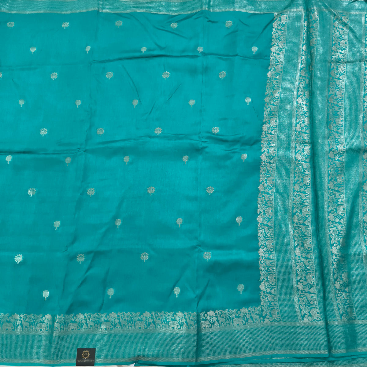 Dola Viscose Saree- Light Blue